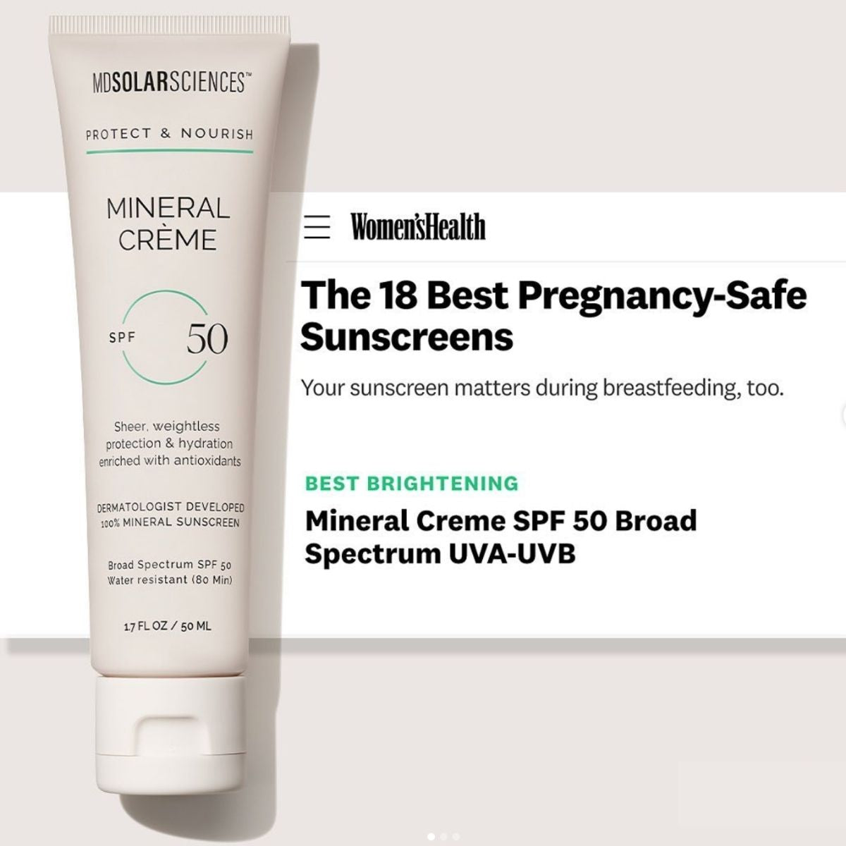 best pregnancy safe sunscreen
